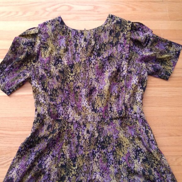 Vintage Handmade Mennonite Cape Dress 39" Bust 34" Waist - Picture 3 of 10